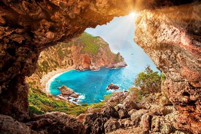  Insel Korfu Impressionen Gyali Strand